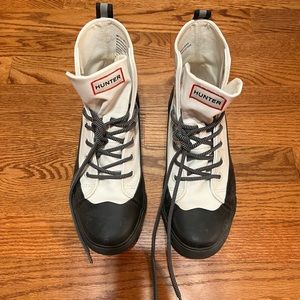 Hunter Rain High Top Sneakers